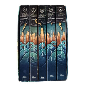 Percy Jackson ULTIMATE Collection 5 Books By Rick Riordan - Ages 7+ - Paperback